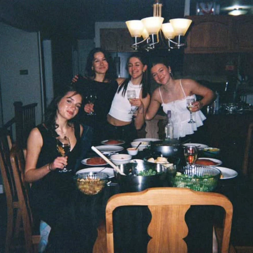 Candlelit dinner